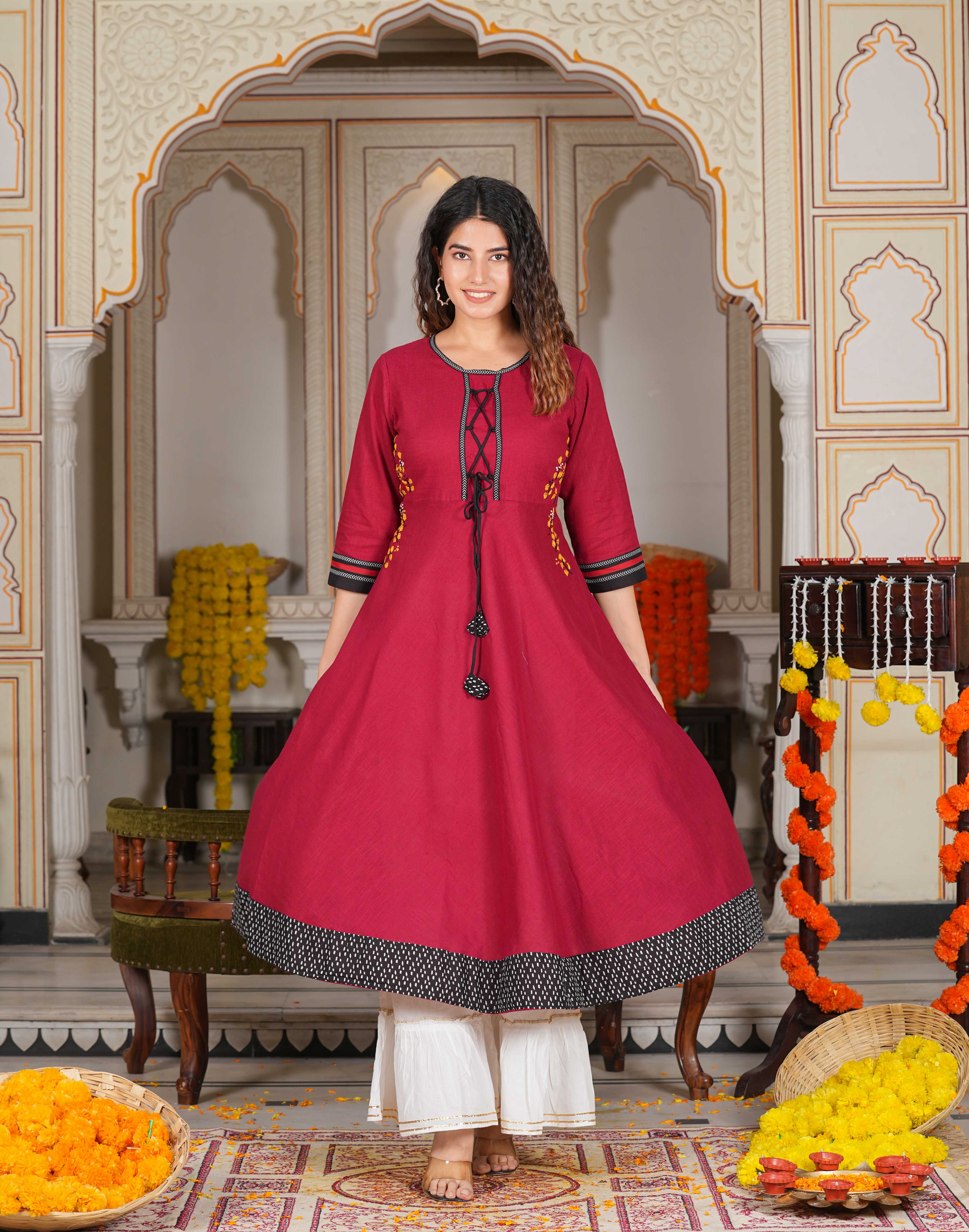 Grand anarkali outlet kurtis