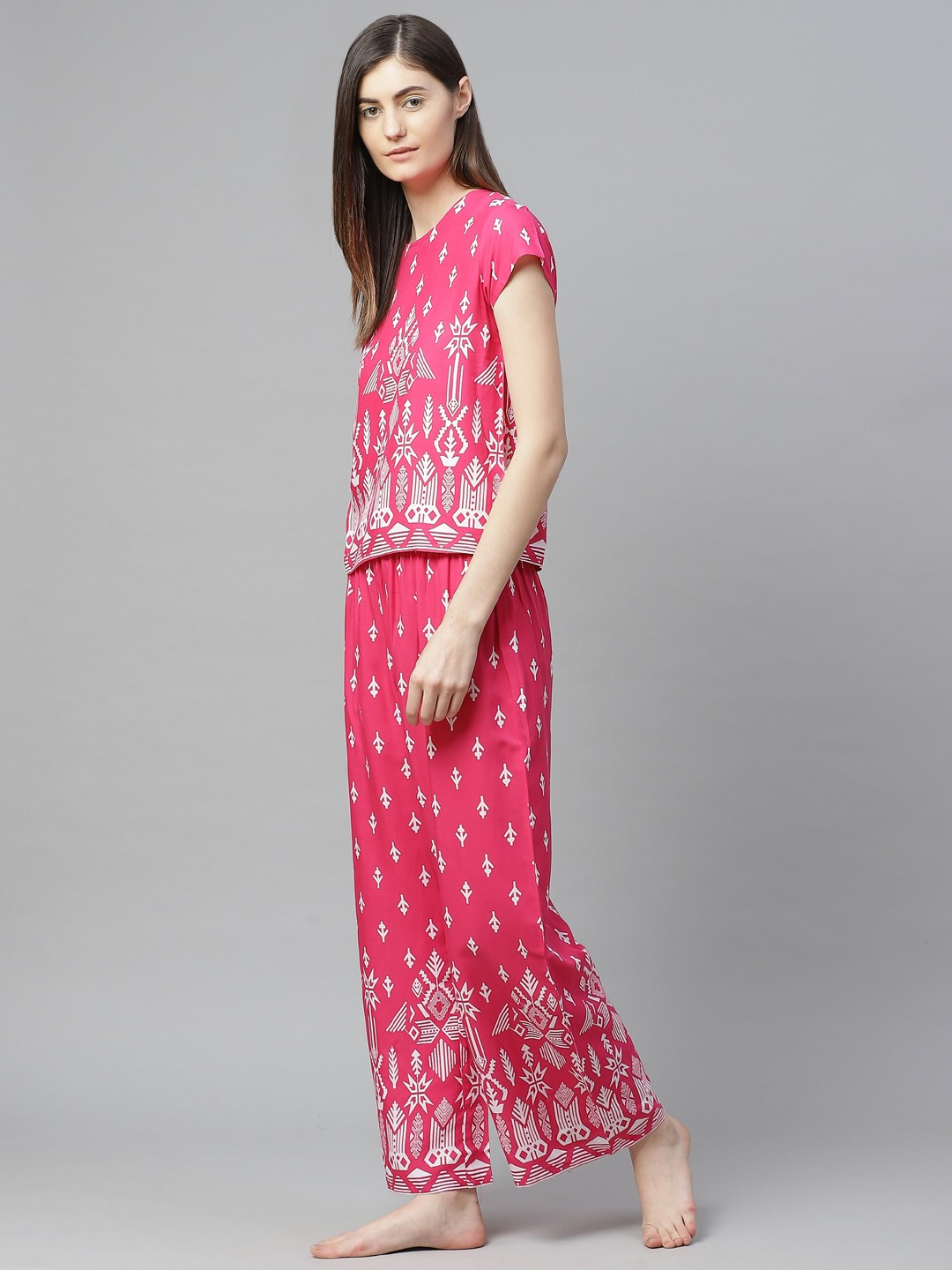 Yash Gallery Regular Night Suit Set
