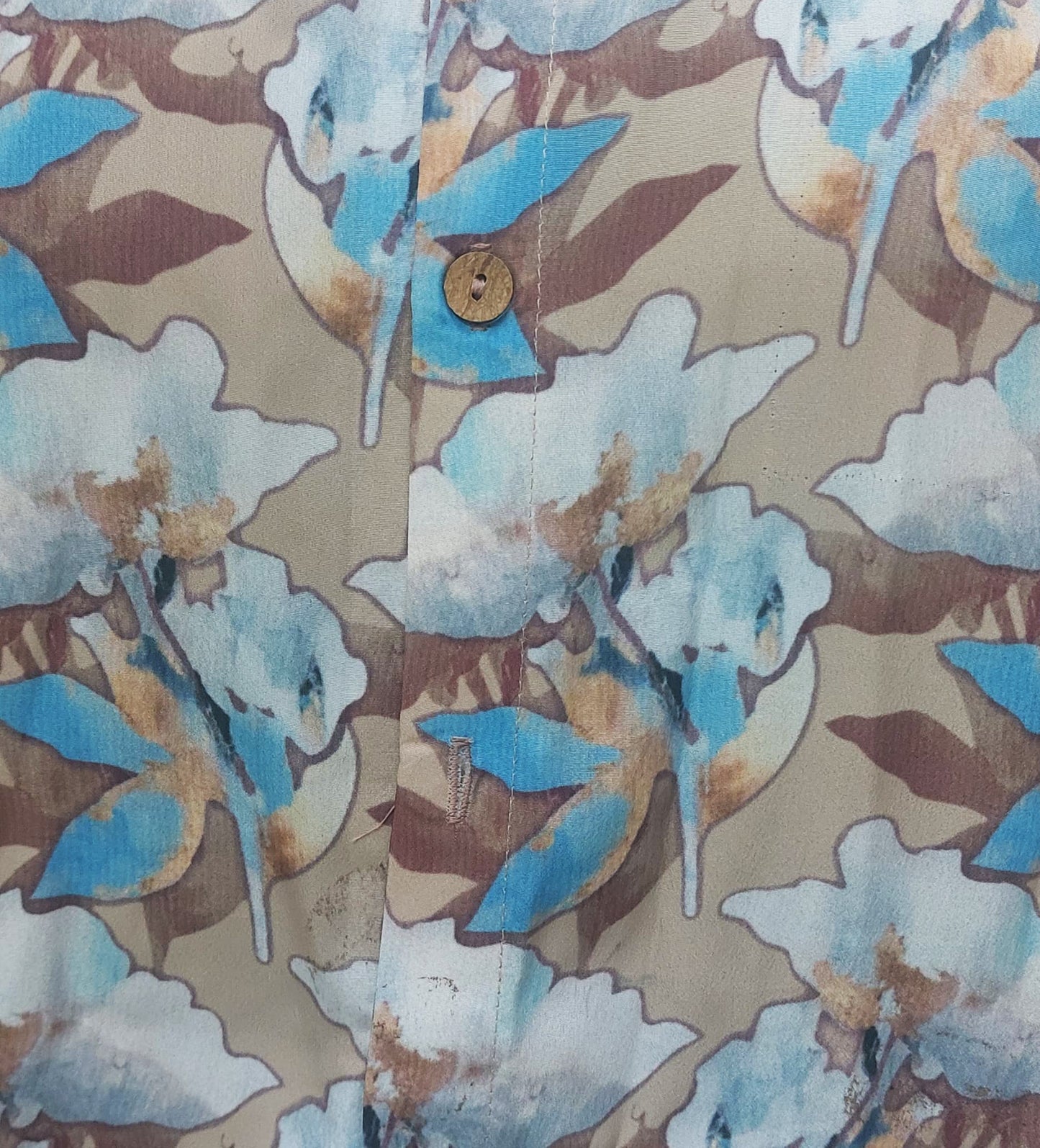 yash gallery mens polyester floral printed regular shirt multi 2