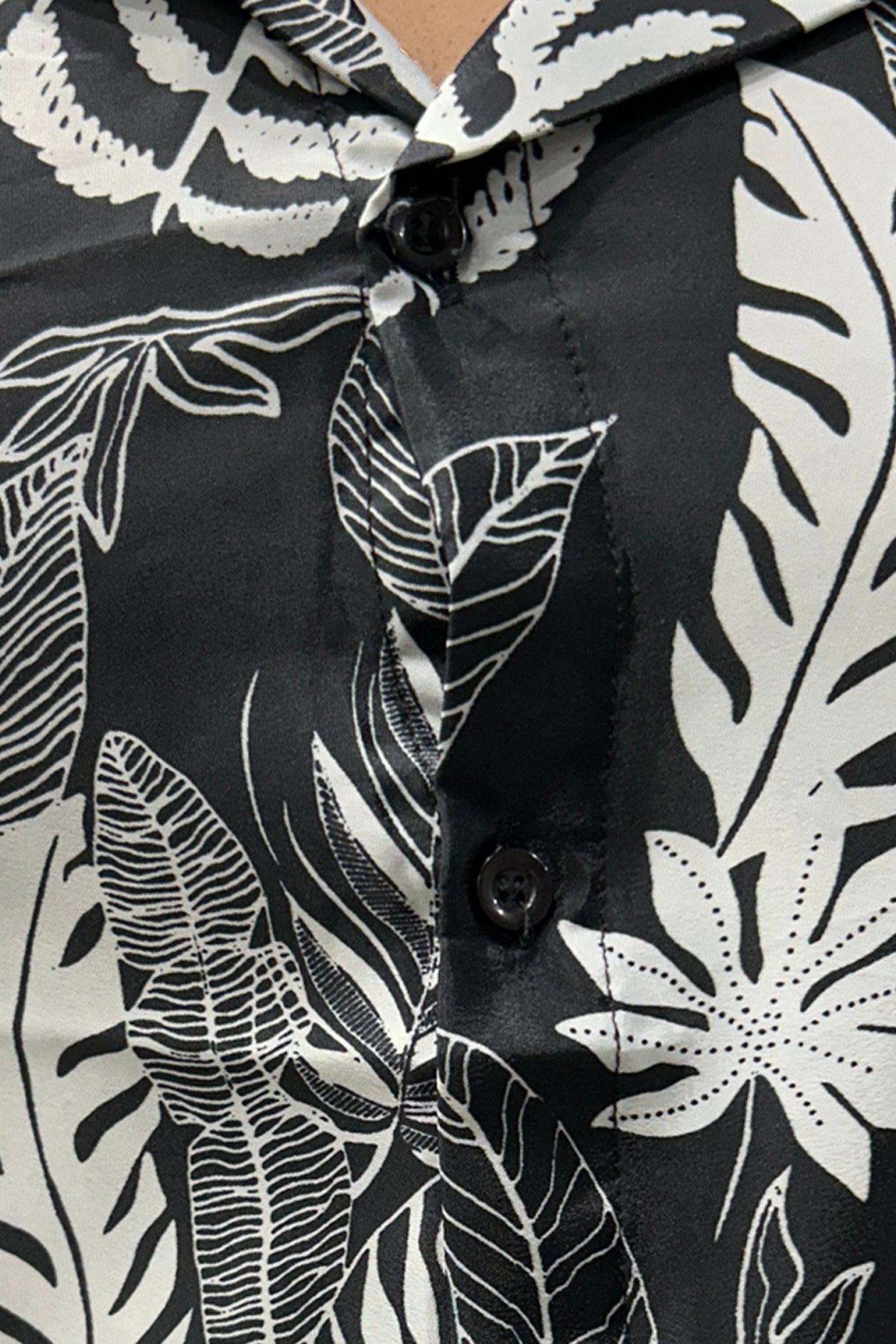 yash gallery mens polyester feather print regular