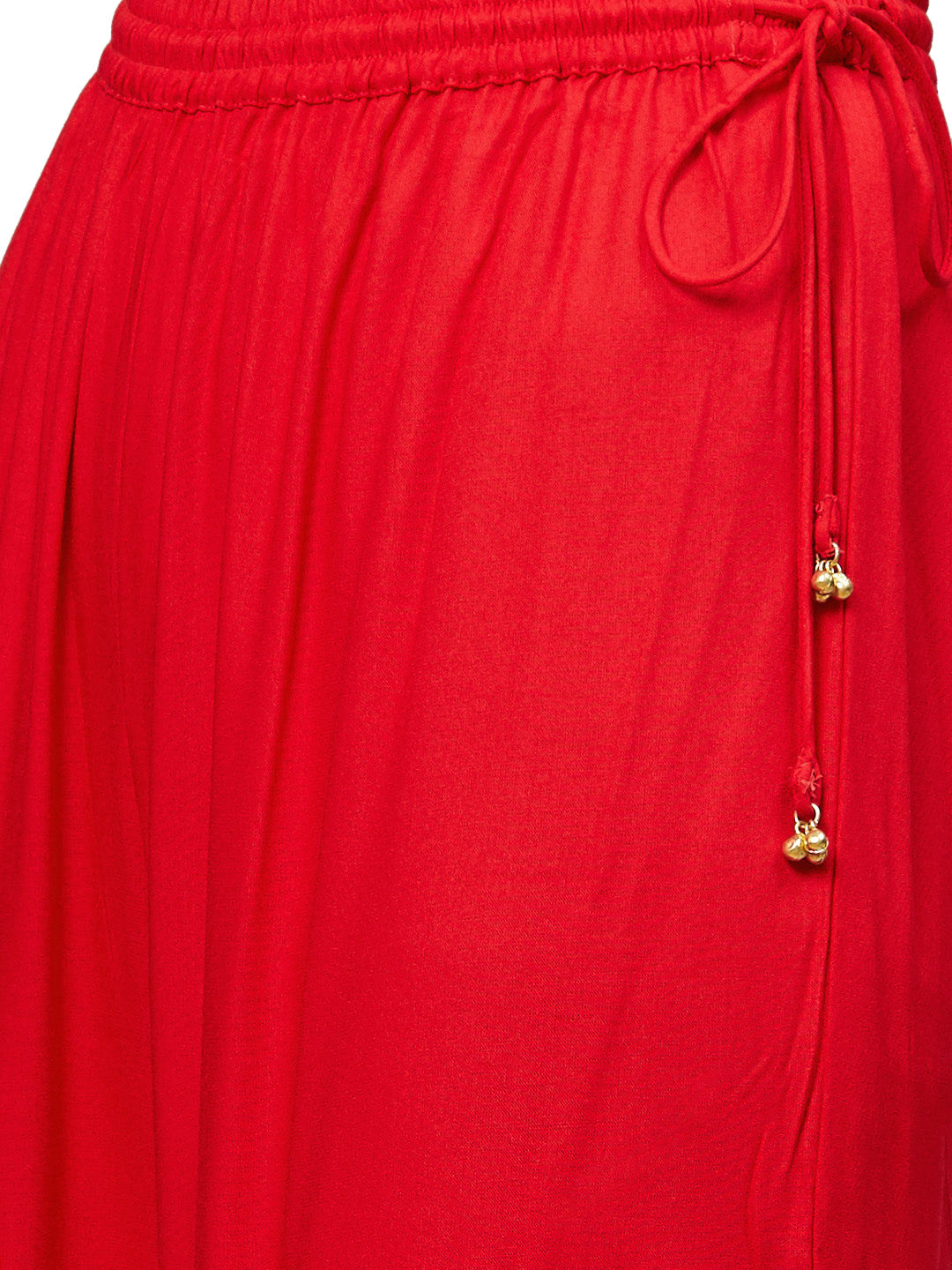 Rayon Slub Straight Pintucks Kurta & Sharara Set