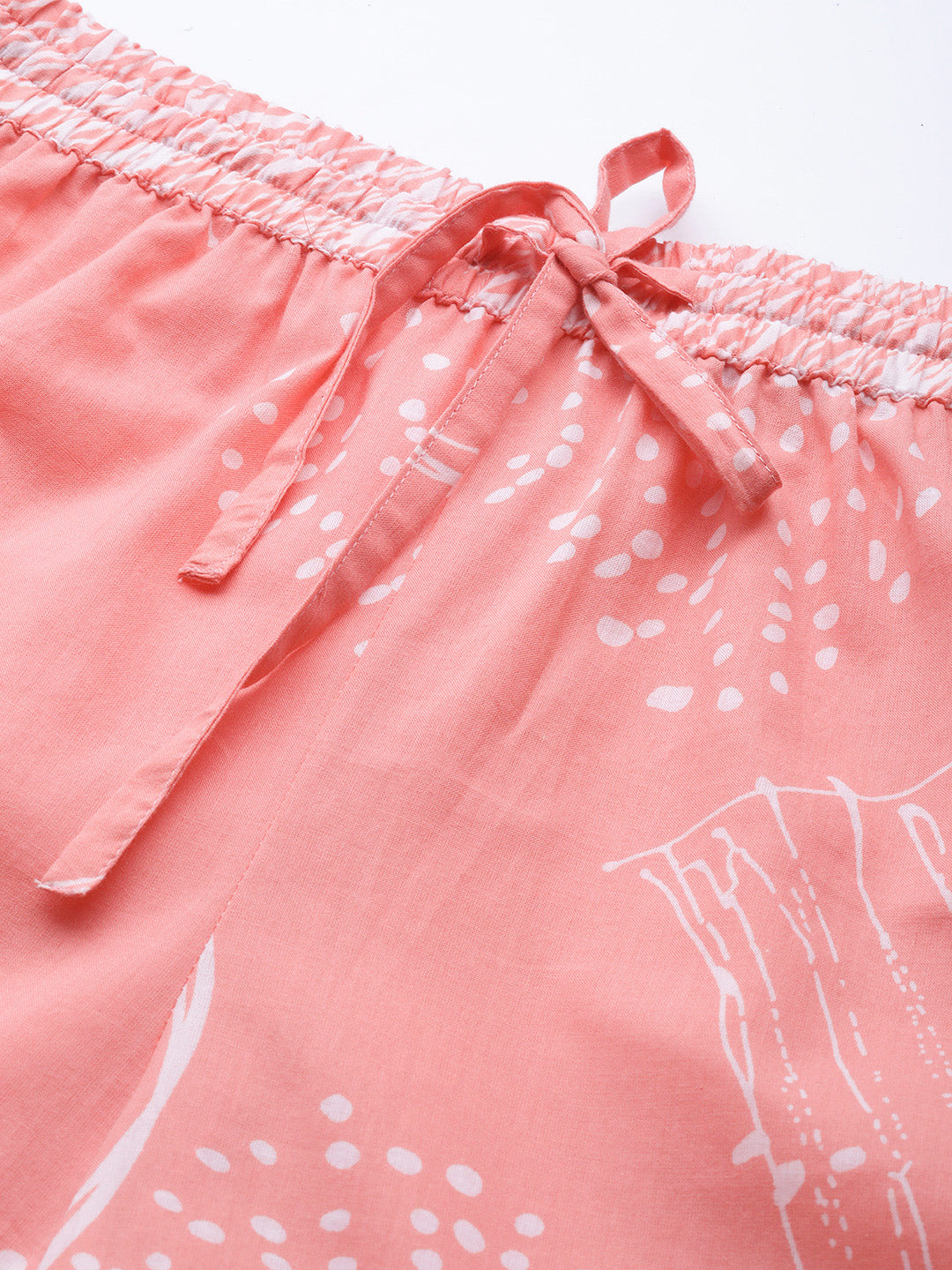 Geomatrical Printed Night Suit (PINK)