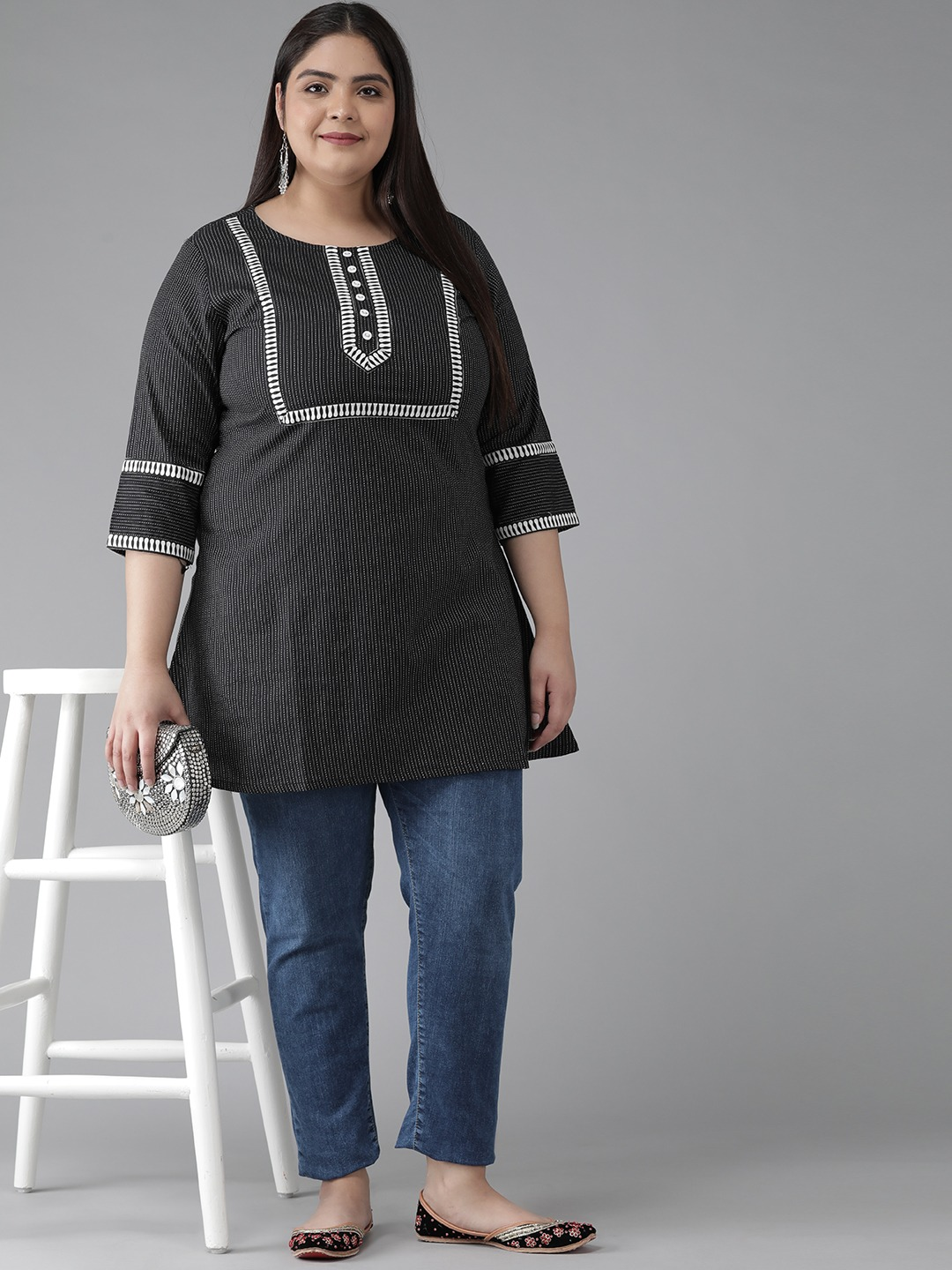 Plus size 2025 cotton kurtis