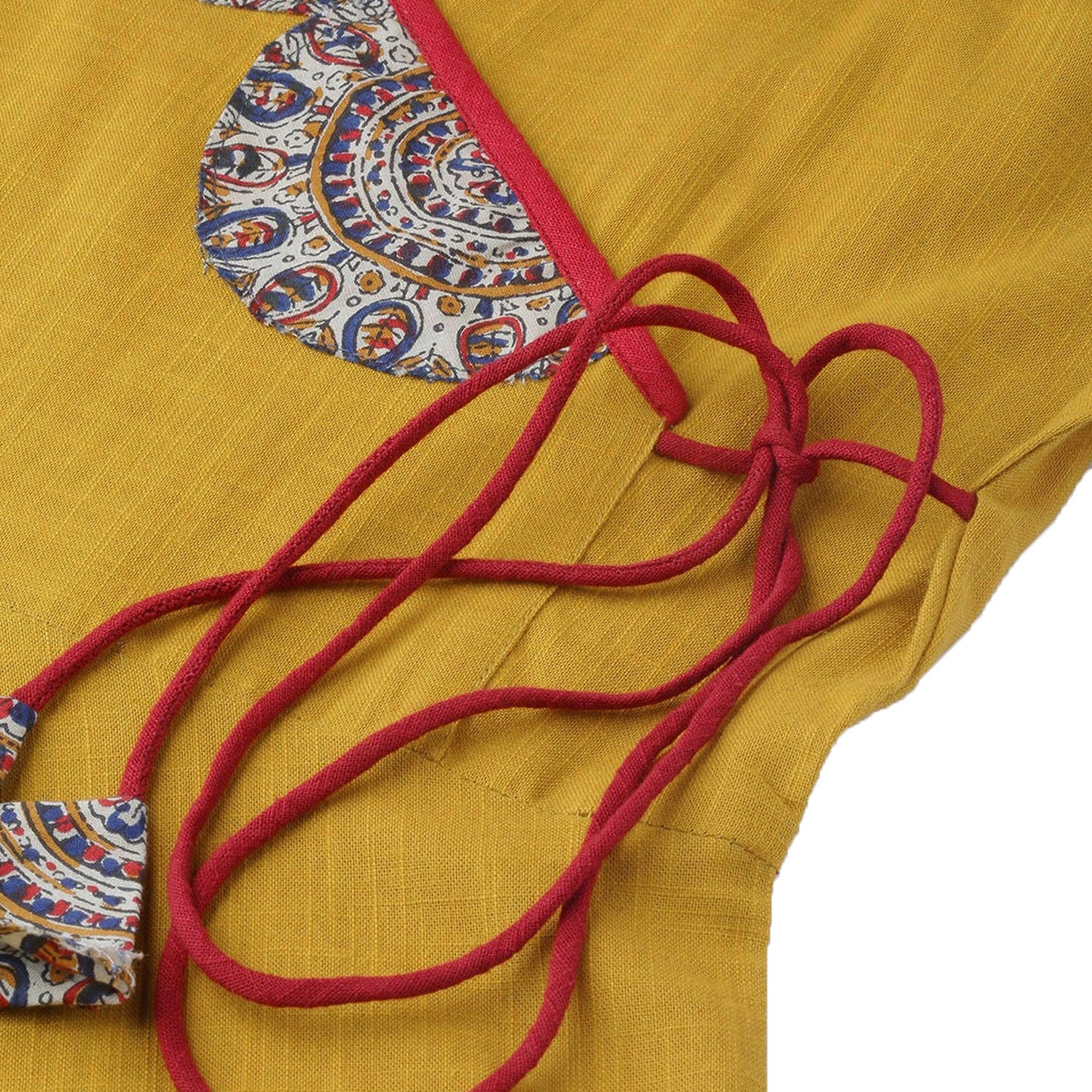 Festive & Party Embellished Kurti (Yellow)