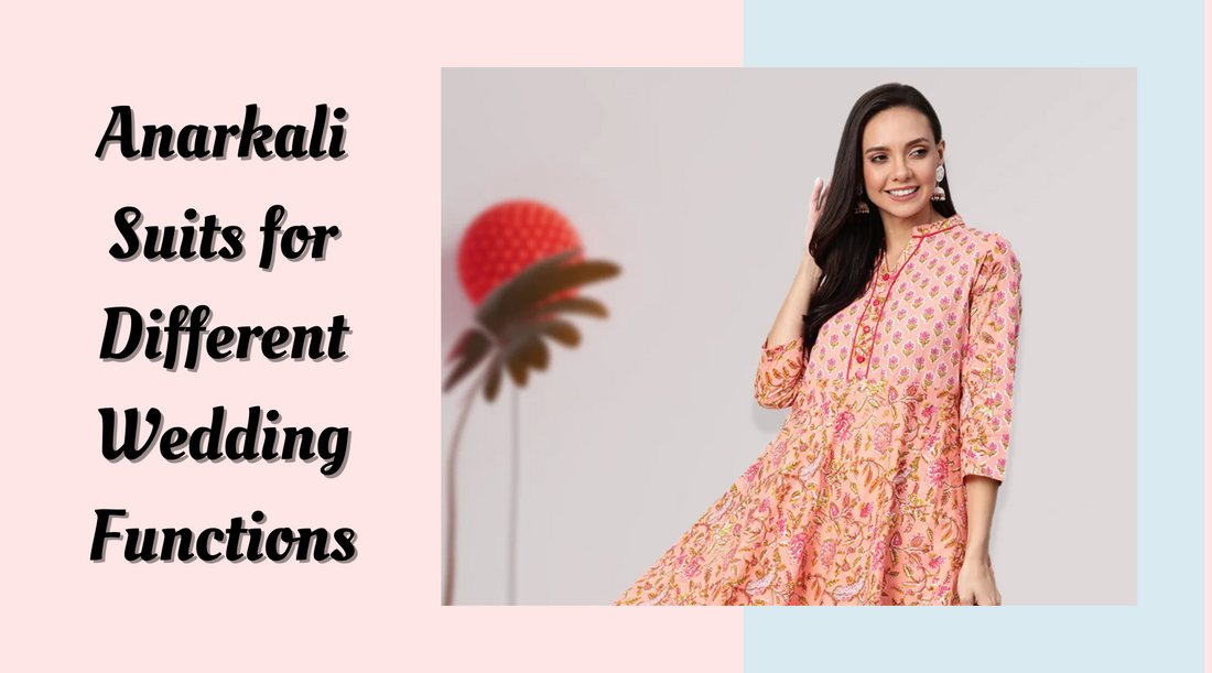 anarkali suits for wedding functions