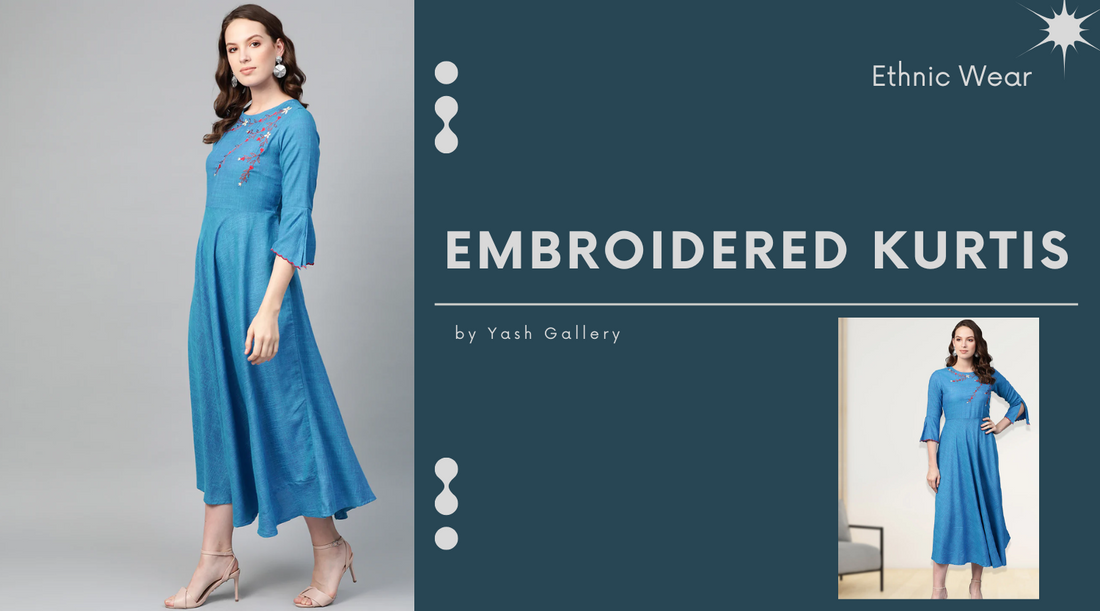 Embroidered Kurtis Modern Royal Designs for You Yash Gallery