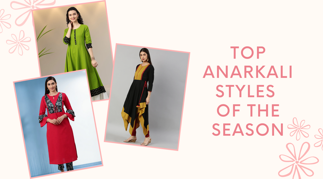 top anarkali styles of the season