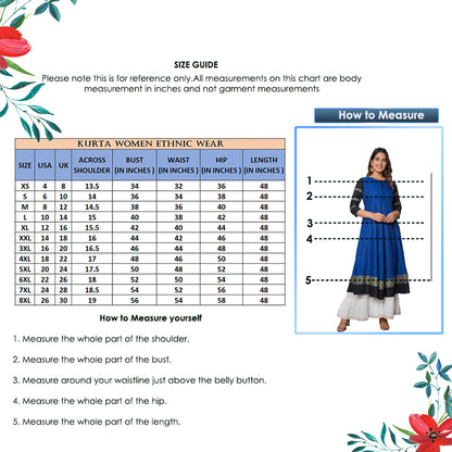 YASH GALLERY Women's Rayon Anarkali Kurta