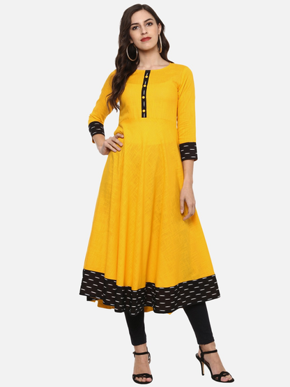 Printed Anarkali Kurta