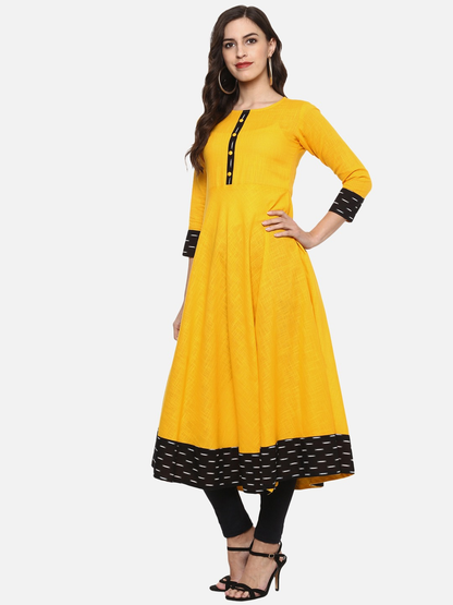 Printed Anarkali Kurta