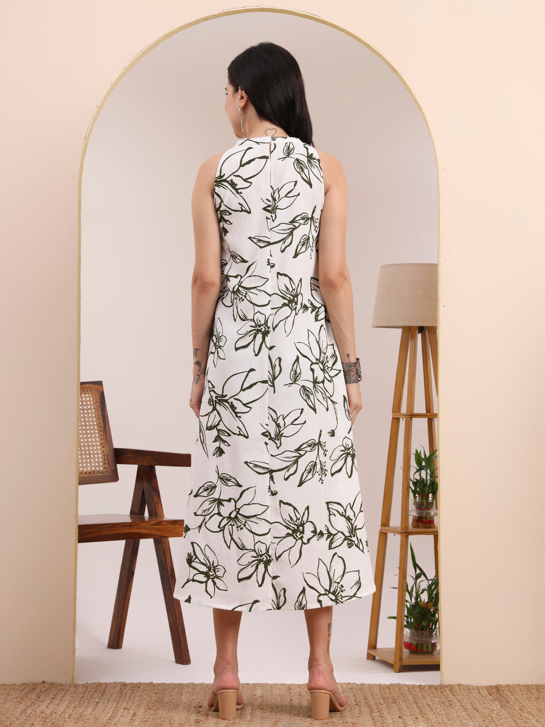 Yash Gallery Women’s Printed Dress