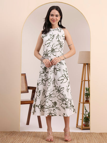 Yash Gallery Women’s Printed Dress