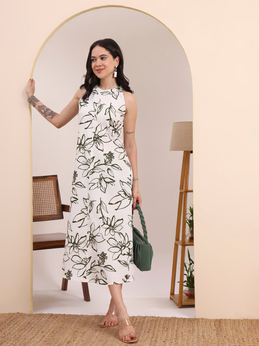 Yash Gallery Women’s Printed Dress