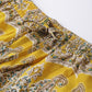 women cotton slub cambric cotton floral printed straight kurta palazzo set teal