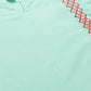  Cotton Embroidered Straight Kurta with Pant (SEA GREEN)