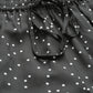  Polka Dot Printed Night Suit (GREY)