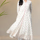 Rayon Ikat Printed Anarkali Kurta