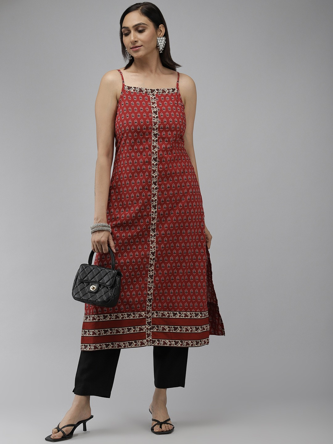 Share 125+ square neck sleeveless kurti best