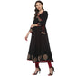 Festive & Party Embellished  Kurti (Black)
