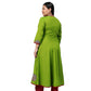 Embellished Anarkali Kurta (Green)