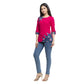 s/Girls Cotton Slub Printed Top