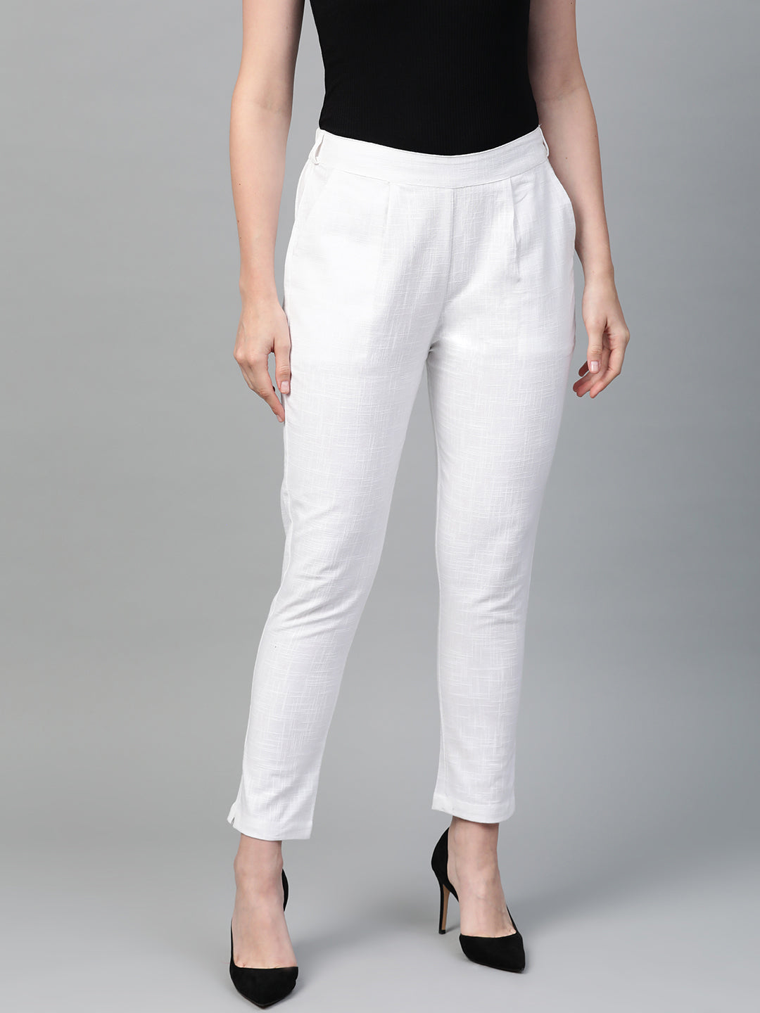 Women's High-rise Slim Regular Fit Full Pants - A New Day™ Khaki 14 : Target