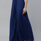  Solid Rayon Palazzo (Blue)